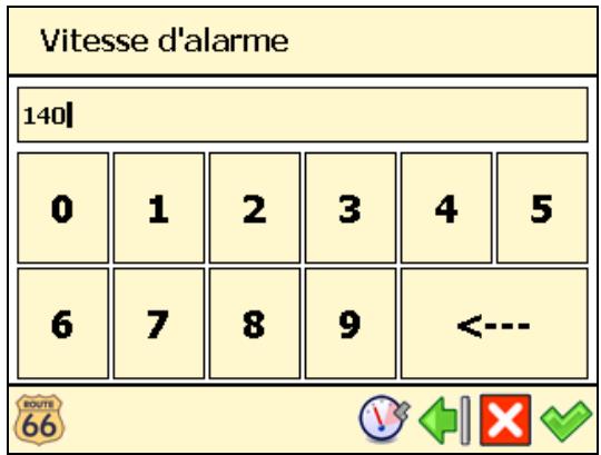 ROUTE 66 NAVIGATE 7 - Configurer l'alarme - 2