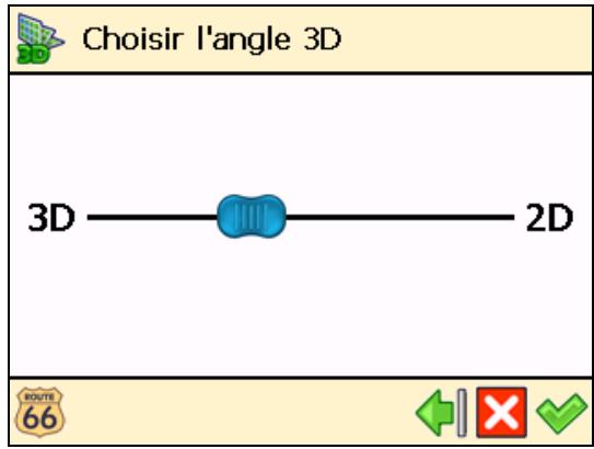 ROUTE 66 NAVIGATE 7 - Choisir l'angle 3D - 1