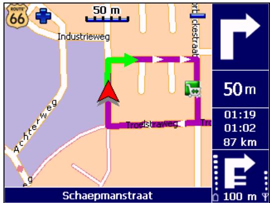 ROUTE 66 CHICAGO SW - Choose 2D perspective to view the map from above, as you look at a printed map. - 1