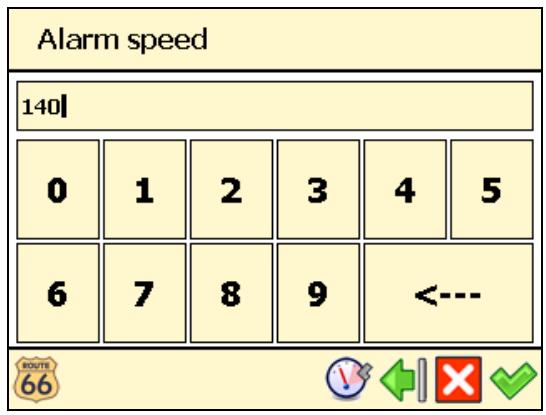 ROUTE 66 CHICAGO SW - Configure alarm - 2