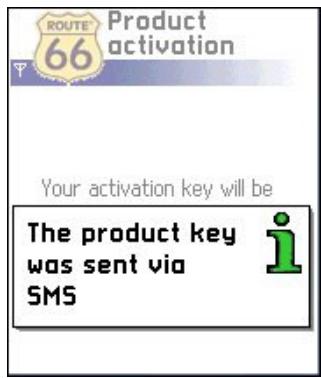 ROUTE 66 MOBILE 7 SYMBIAN S60 - Product activation - 5