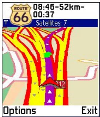 ROUTE 66 MOBILE 7 SYMBIAN S60 - View> - 2