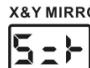 BEGLEC CLUB LASER 7 MK2 - Pattern X/Y mirror control setup: - 5