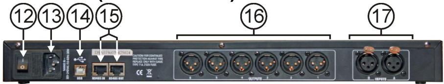 BEGLEC DLP 6 - Fonctions (FACE arriere) - 1