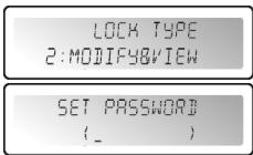 BEGLEC DLP 6 - MENÜ PRINCIPAL - SEGURIDAD: Tipo de bloqueo - 9