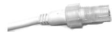 BEGLEC LED ROPE LIGHT - MONTAGE DES LEISTUNGSKABELS: - 1