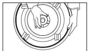 KAZ 50200 - CAUTION: DISCONNECT FROM POWER SUPPLY BEFORE SERVICING Do not attempt to wash either the carbon pre-filter or the HEPA filter. They are not washable and washing will damage the filters. - 1