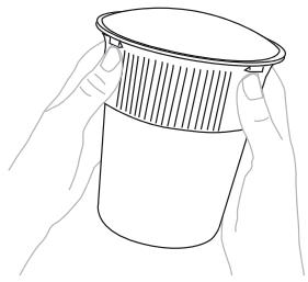 EDOBE XDOM PAIR OF SPEAKERS - Installing and Removing the Lens: - 1