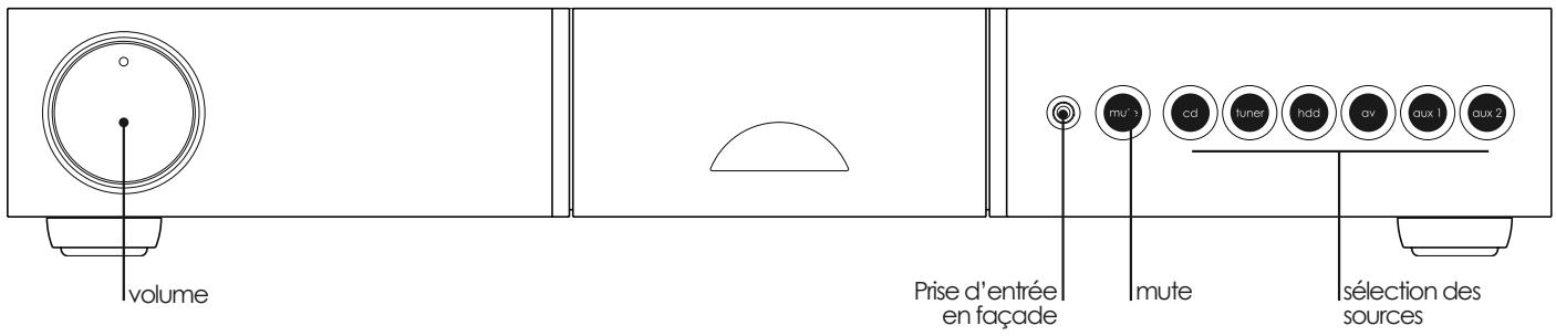 NAIM1 NA-C 152 XS - Façade avant du NAC 152 XS - 1
