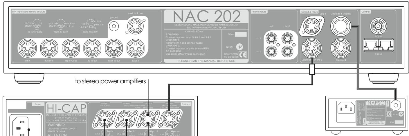 NAIM1 NA-C 252 - NAC 202 Connected to Hi-Cap and NAPSC - 1