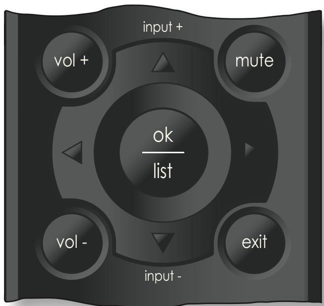 NAIM1 NA-IMUNITI - Touches de navigation de la télécommande - 1