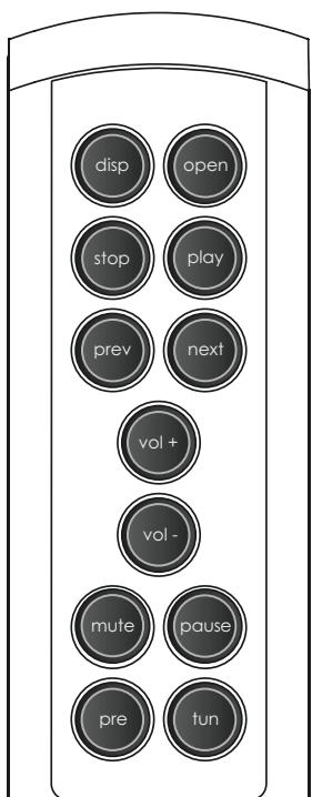 NAIM1 SUPERNAIT - Touches de la Telecommande R-com - 1
