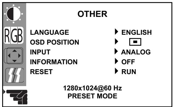 BELINEA 101927 - OSD MENU FUNCTIONS - 1