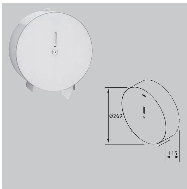 FRANKE CHRONOS - BROCHURE - Toilet Roll Holder - 1