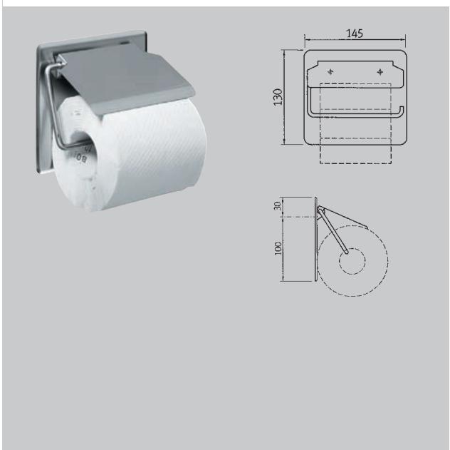 FRANKE CHRONOS - BROCHURE - Toilet Roll Holder - 1