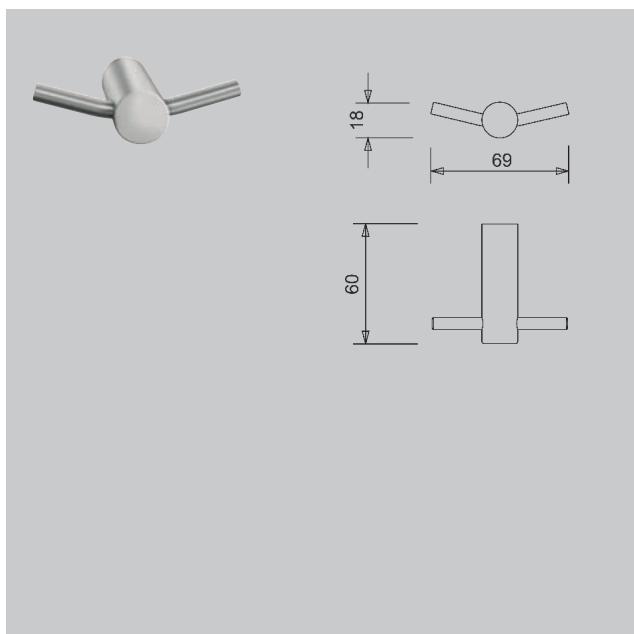 FRANKE CHRONOS - BROCHURE - Coat Hook - 1
