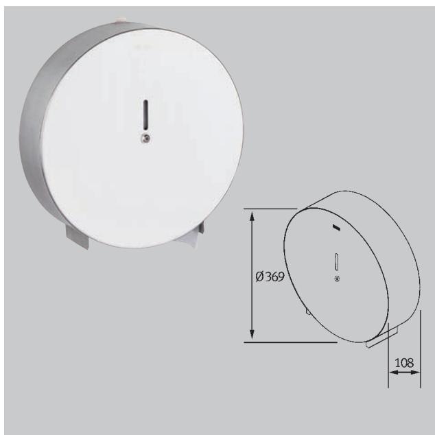 FRANKE CHRONOS - BROCHURE - Small Toilet Roll Holder - 1