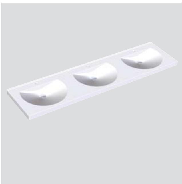 FRANKE MIRANIT  - BROCHURE - RONDA double washbasin - 1
