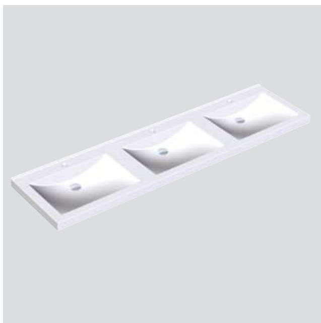 FRANKE MIRANIT  - BROCHURE - QUADRO double washbasin - 1
