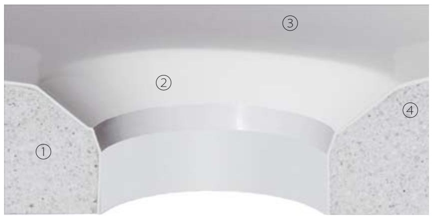 FRANKE MIRANIT  - BROCHURE - MIRANIT – The name for a new composite granite material - 3