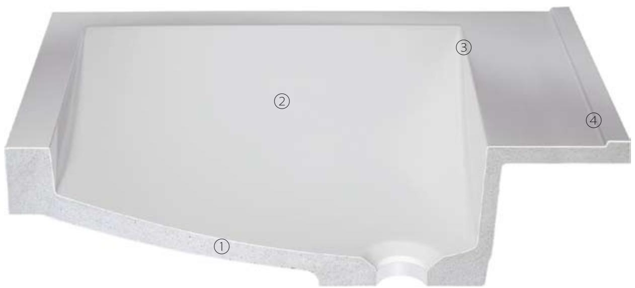 FRANKE MIRANIT  - BROCHURE - MIRANIT – The name for a new composite granite material - 2