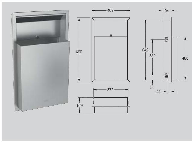 FRANKE RODAN - BROCHURE - Poubelle fixation murale - 1