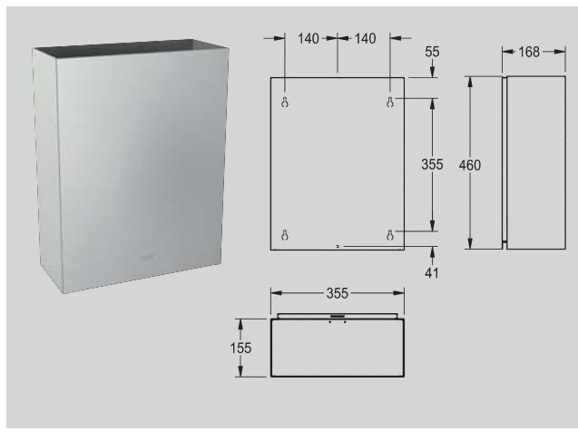 FRANKE RODAN - BROCHURE - Distributeur d'essuie-main à encastrer - 1