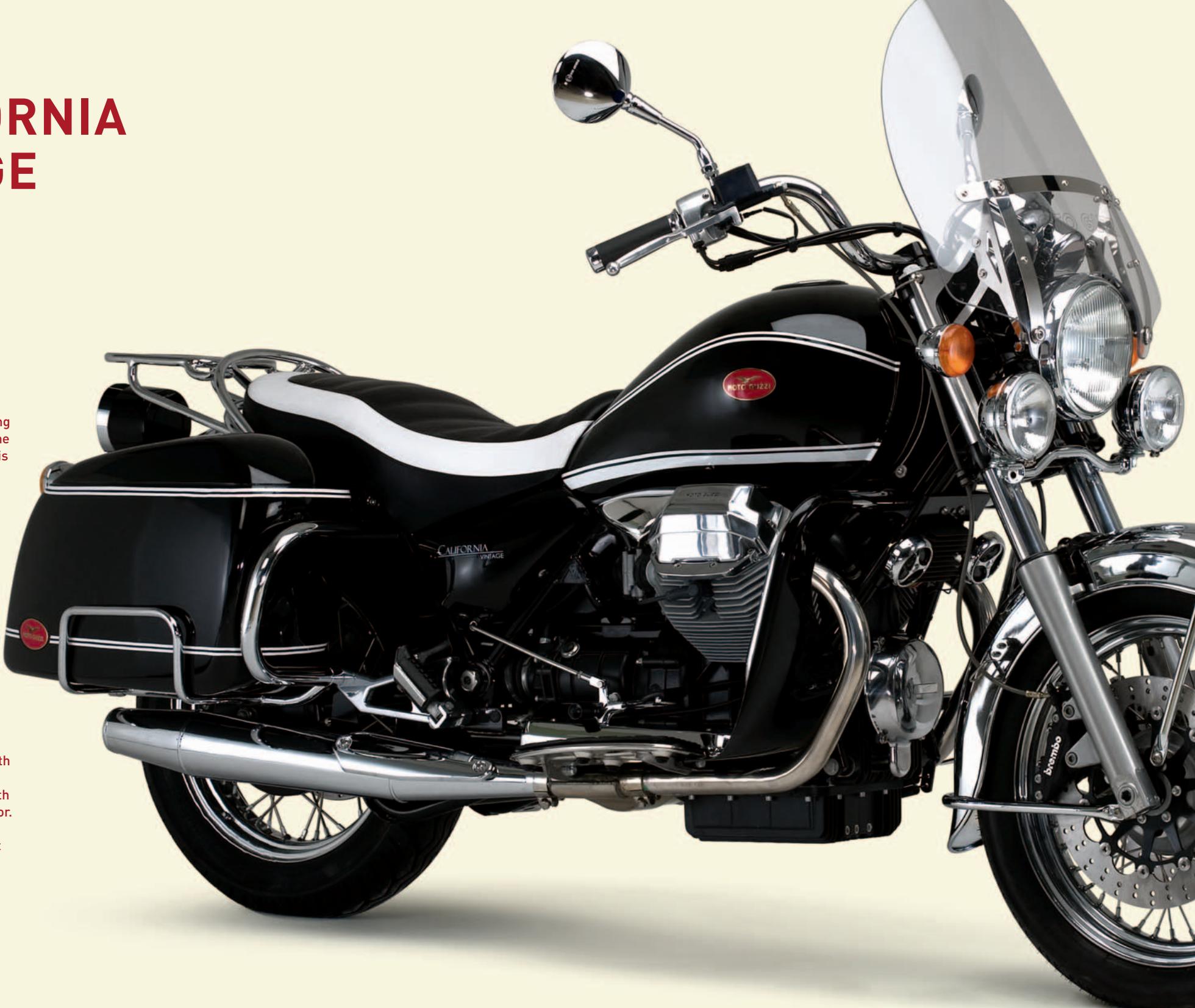 GUZZI CALIFORNIA VINTAGE - ENGINE - 1