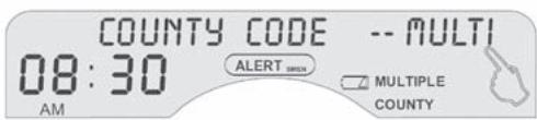 ETON FR600RDS - Le réglage de code de comité est décrit ci-dessous. - 1