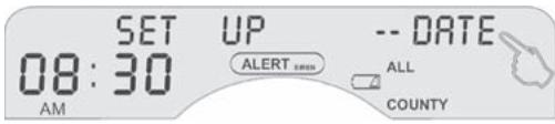 ETON FR600RDS - SETTING THE DATE - 1