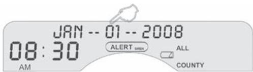 ETON FR600RDS - Réglage de la DATE - 2