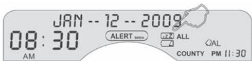 ETON FR600RDS - Bouton SNOOZE (répétition d'alarme) - 1