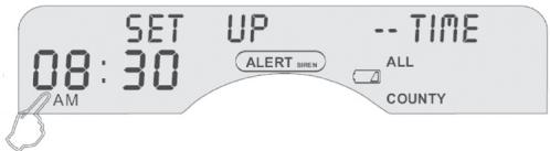 ETON SOLARLINK FR600RDS - SETTING THE CLOCK - 2