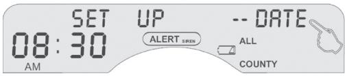 ETON SOLARLINK FR600RDS - SETTING THE DATE - 1