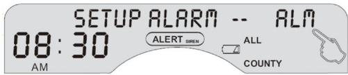 ETON SOLARLINK FR600RDS - SETTING THE ALARM TIME - 1