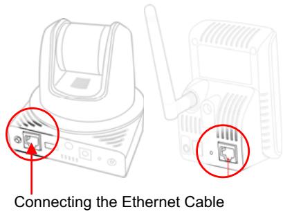 MARMITEK IP EYE ANYWHERE 10 - Connecting the Camera to LAN/WLAN - 1