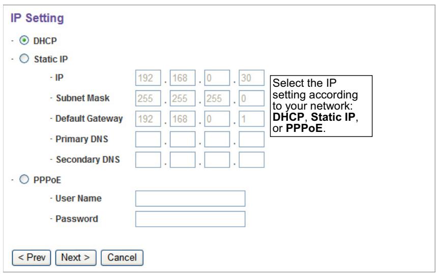 MARMITEK IP EYE ANYWHERE 11 - Step 2. IP Settings - 1