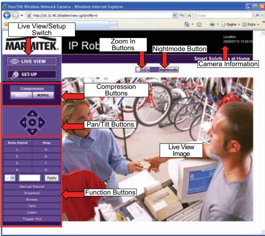 MARMITEK IP EYE ANYWHERE 11 - Accessing to the Camera - 2