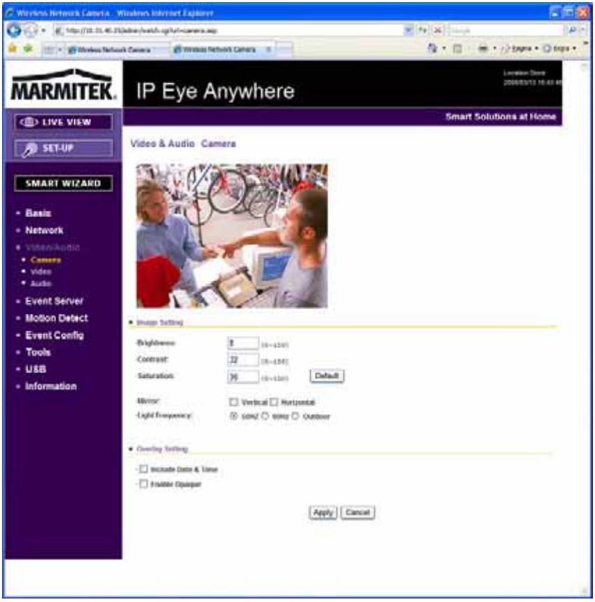 MARMITEK IP EYE ANYWHERE 21 - Video &amp; Audio >> Camera - 1