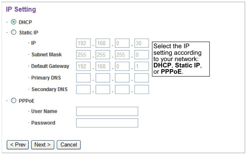 MARMITEK IP EYE ANYWHERE 21 - Step 2. IP Settings - 1