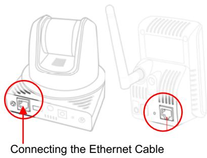 MARMITEK IP ROBOCAM 21 - Connecting the Camera to LAN/WLAN - 1