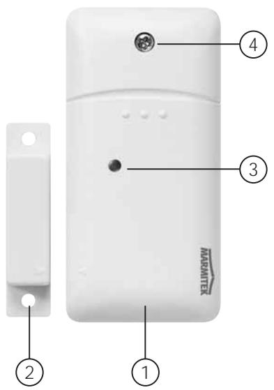 MARMITEK SAFEGUARD - Mounting the Door/Window Sensor DS90 - 1