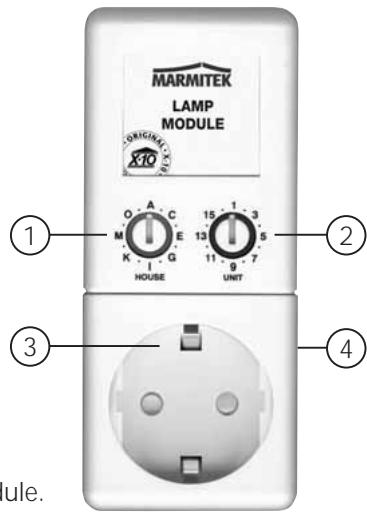 MARMITEK SC9000 - Installing the LM12 Lamp/Dimmer Module (standard for TotalGuard, optional for SafeGuard) - 1