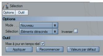 MAXON CINEMA 4D - Modifier la sélection - 1