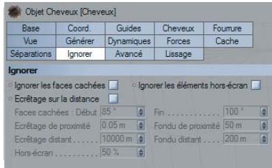 MAXON CINEMA 4D - Panneau ignorer - 1