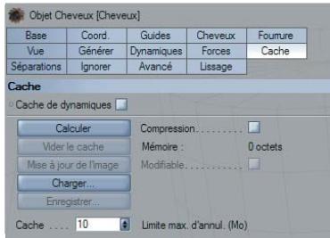 MAXON CINEMA 4D - Panneau cache - 1