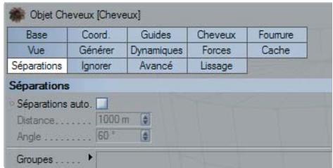 MAXON CINEMA 4D - Panneau séparations - 1