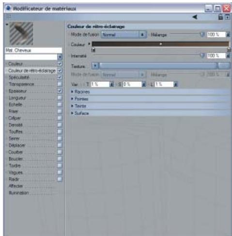 MAXON CINEMA 4D - Couleur de rétro-éclairage - 1