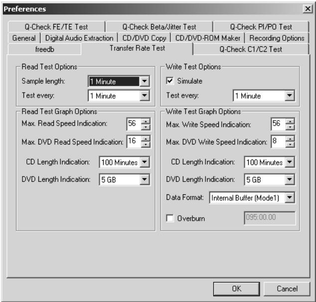 PLEXTOR PX-712UF - To measure read transfer rate response: - 2