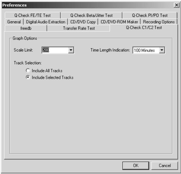 PLEXTOR PX-712UF - To measure C1/C2/CU error: - 2